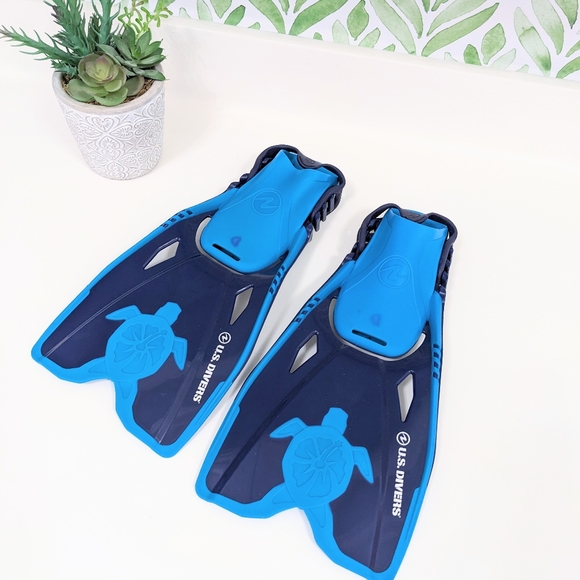 US Divers Kids Swim flippers - Picture 1 of 9